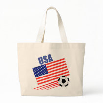 American Soccer Team Canvas Bags