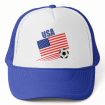 American Soccer Team Mesh Hat hat