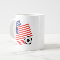 American Soccer Team Jumbo Mug