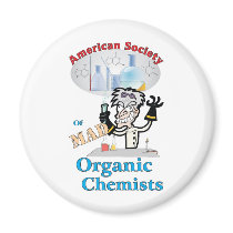 American Society of Mad Organic Chemists magnets