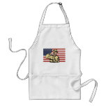 american soldier military serviceman apron
