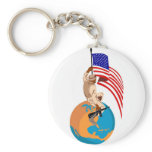 american soldier military serviceman key chains