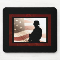 "American Soldier" mousepads by cowboyannie "American Soldier" mousepads