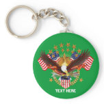 American Spirit Is Not Forgotten V 2 Key Chain Rnd