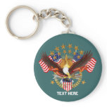 American Spirit Is Not Forgotten V 2 Key Chain Rnd