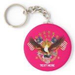 American Spirit Is Not Forgotten V 2 Key Chain Rnd