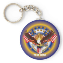 American Spirit Is Not Forgotten V 2 Key Chain Rnd
