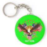 American Spirit Is Not Forgotten V 2 Key Chain Rnd