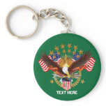 American Spirit Is Not Forgotten V 2 Key Chain Rnd