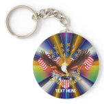 American Spirit Is Not Forgotten V 2 Key Chain Rnd