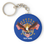 American Spirit Is Not Forgotten V 2 Key Chain Rnd