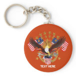 American Spirit Is Not Forgotten V 2 Key Chain Rnd