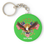 American Spirit Is Not Forgotten V 2 Key Chain Rnd