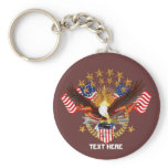 American Spirit Is Not Forgotten V 2 Key Chain Rnd