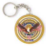 American Spirit Is Not Forgotten V 2 Key Chain Rnd