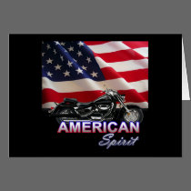 American Spirit TV Motorcycle Show cards