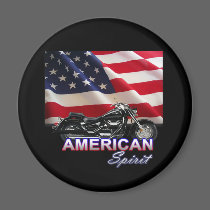 American Spirit TV Motorcycle Show magnets