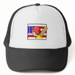 American sport trucker hats