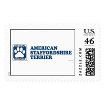 American Staffordshire Terrier Blue Postage