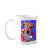 American Staffordshire Terrier Boxer Mix Puppy Dog Mug
