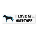 American Staffordshire Terrier Bumper Sticker