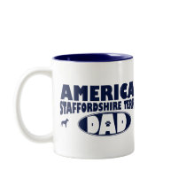American Staffordshire Terrier Dad Mug