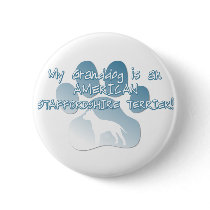 American Staffordshire Terrier Granddog buttons