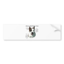 American Staffordshire Terrier History Design bumper stickers