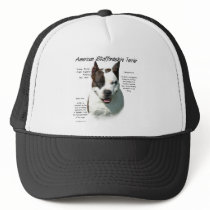 American Staffordshire Terrier History Design Mesh Hat