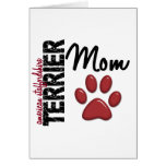 American Staffordshire Terrier Mom 2 Greeting Card