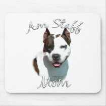 American Staffordshire Terrier Mom 2 Mouse Mats