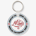 AMERICAN STAFFORDSHIRE TERRIER mom keychain