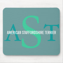 American Staffordshire Terrier Mouse Pad