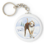 American Staffordshire Terrier Noel - Keychain