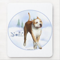 American Staffordshire Terrier Noel Mouse Mats