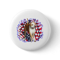 American Staffordshire Terrier Patriot Pins