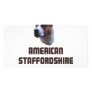 American Staffordshire Terrier Customized Photo Card