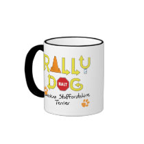 American Staffordshire Terrier Rally Dog Mug