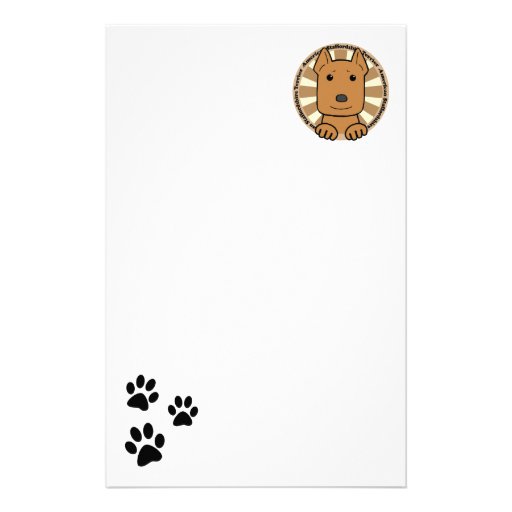 American Staffordshire Terrier Customized Stationery