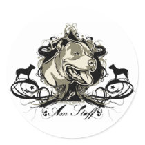 American Staffordshire Terrier Sticker