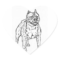 American Staffordshire Terrier Stickers