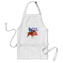 American Staffordshire Terrier USA Apron