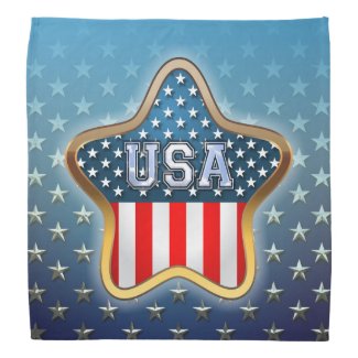 American Star Bandana