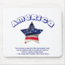 American Star- John Adams Quote Mouse Pads