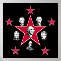 American Stars of History Print