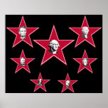 American Stars of History Print