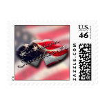 American Sweethearts Wedding Postage Faded