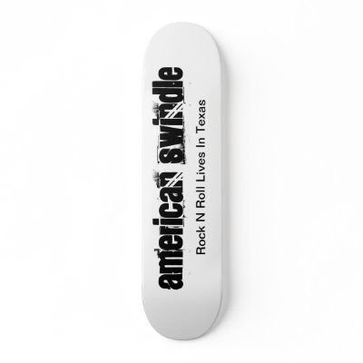 American Swindle Skateboard by AmericanSwindleStore
