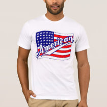 American t-shirt by burntright American t-shirt