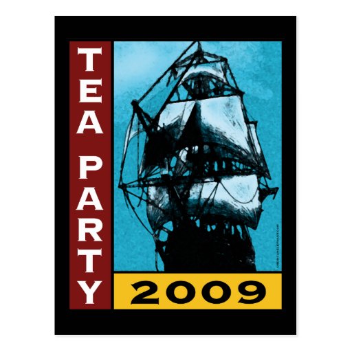 American TEA Party 2009 Post Cards